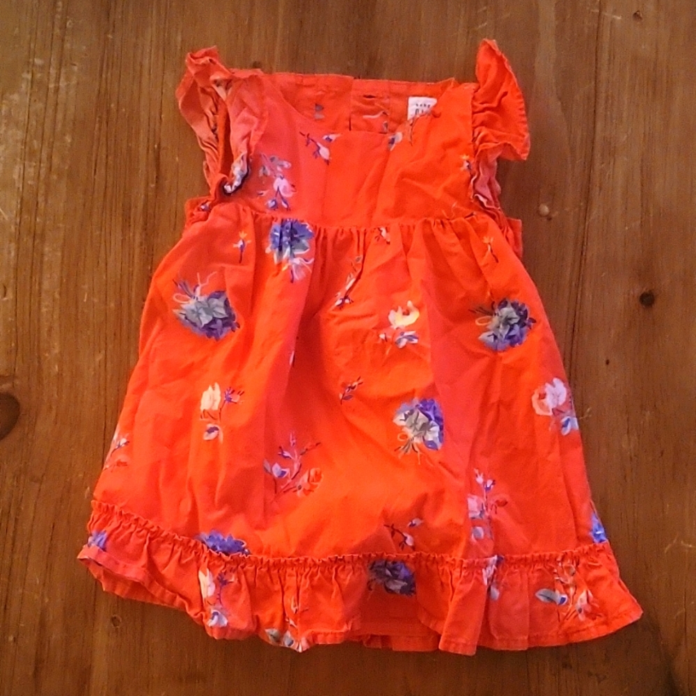 Baby Gap 100% cotton sleeveless dress size 12-18m